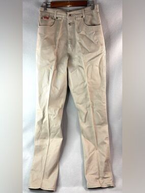 Lawman Western TALL 29x36 11/12 High-Rise Women's Jeans in Light Beige